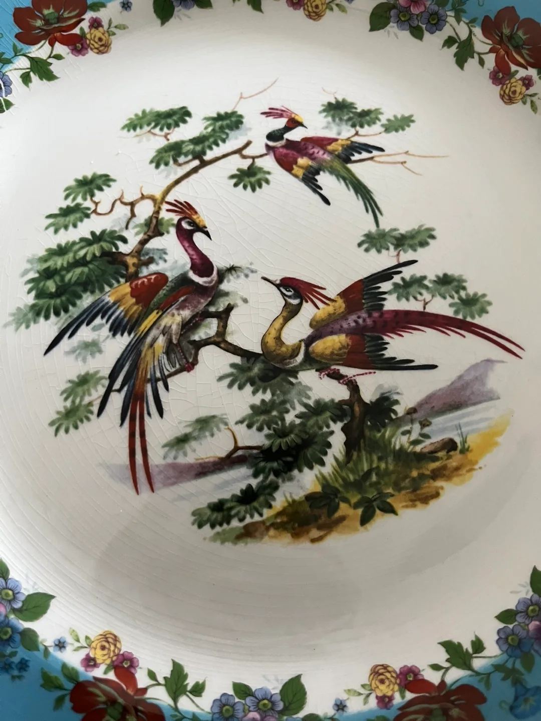 Vintage Wood & Sons Alpine White Plate image indicator(2)