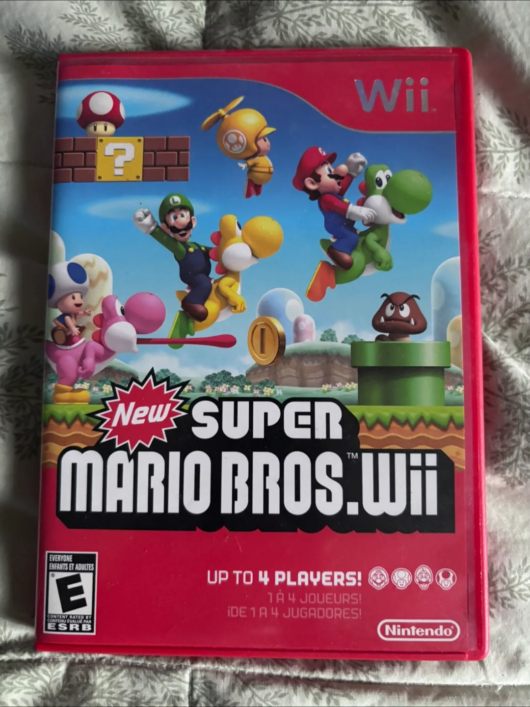 Super Mario Bros. Wii - Nintendo Wii Game Like New 💚 thumbnail
