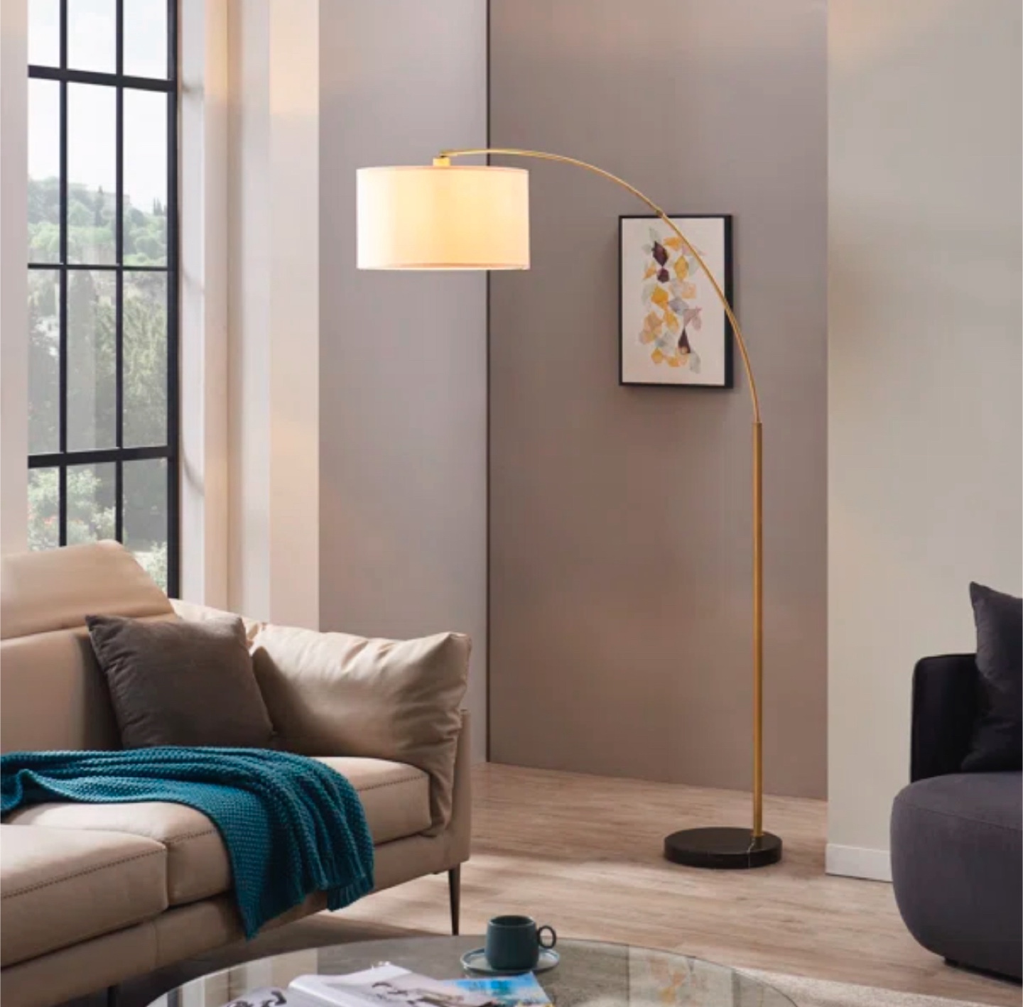 2 Floor Lamps