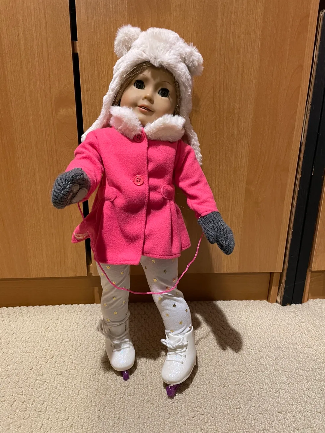 Christmas Skate/Holiday SET - American Girl Doll Clothing thumbnail