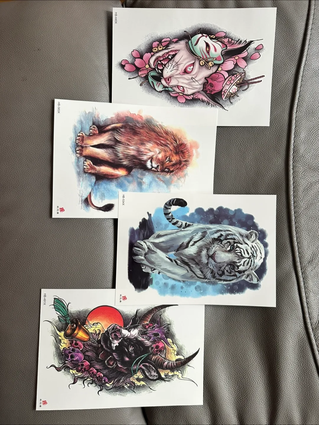 Temporary 8” tattoo sheets thumbnail