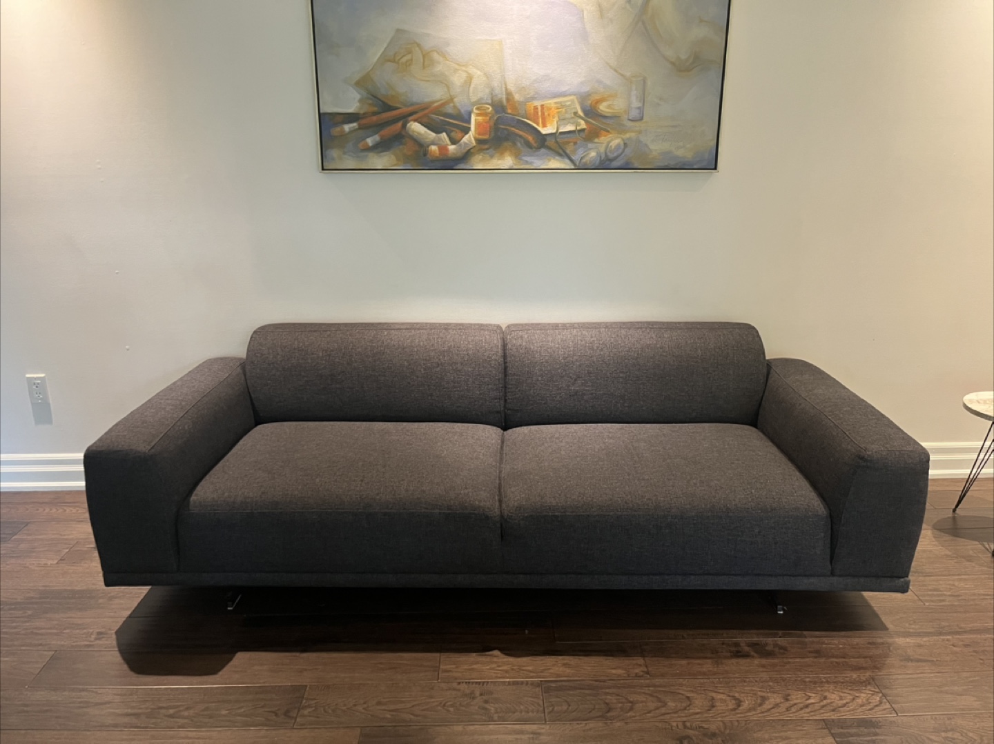 Modern Dark Grey Couch