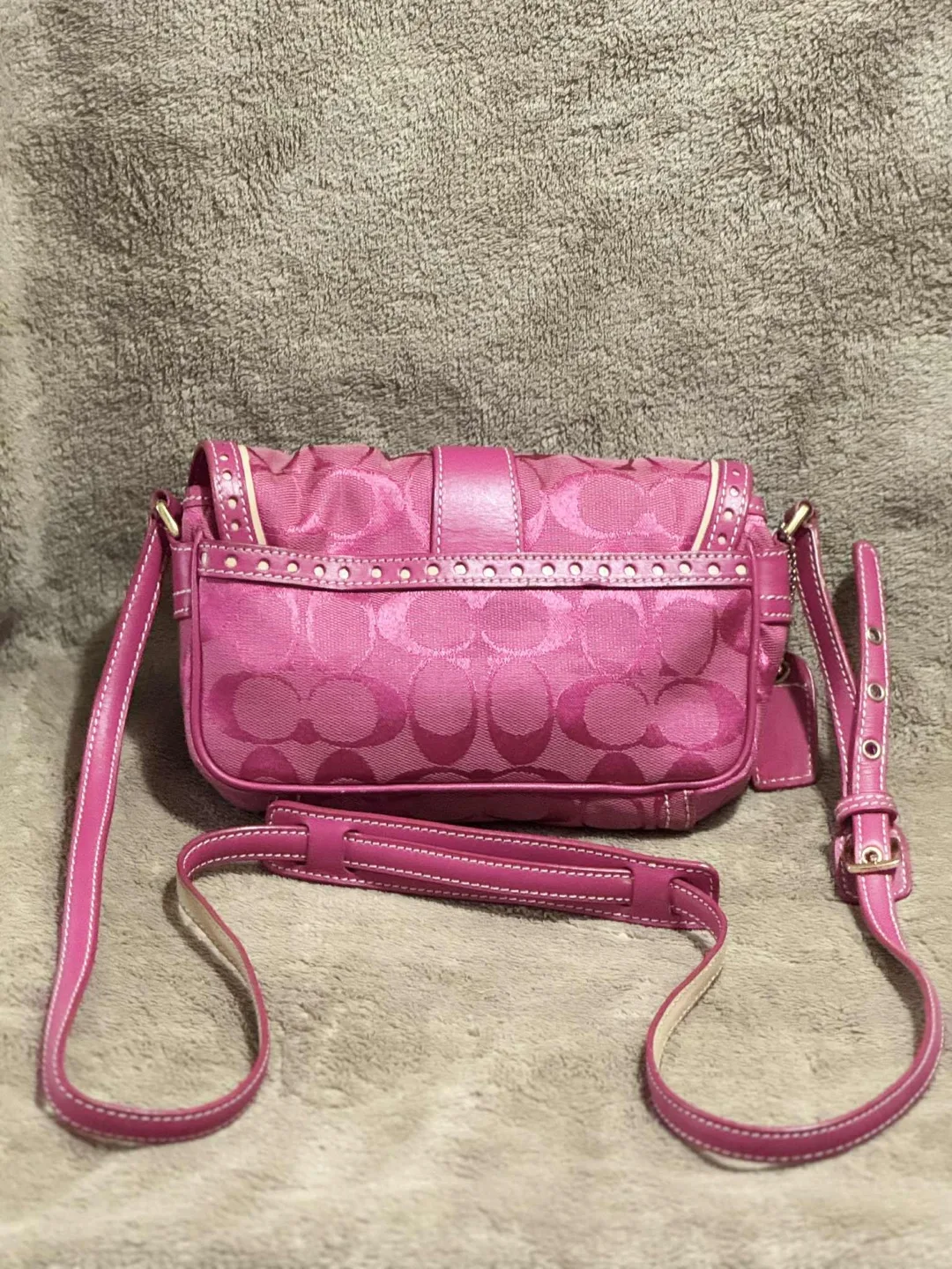 Coach Pink Small Crossbody i image indicator(2)
