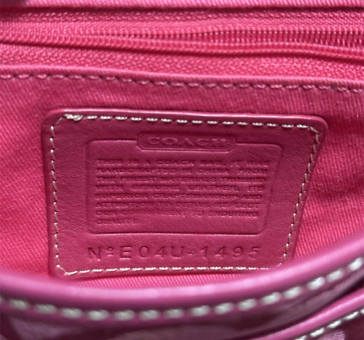 Coach Pink Small Crossbody i image indicator(6)