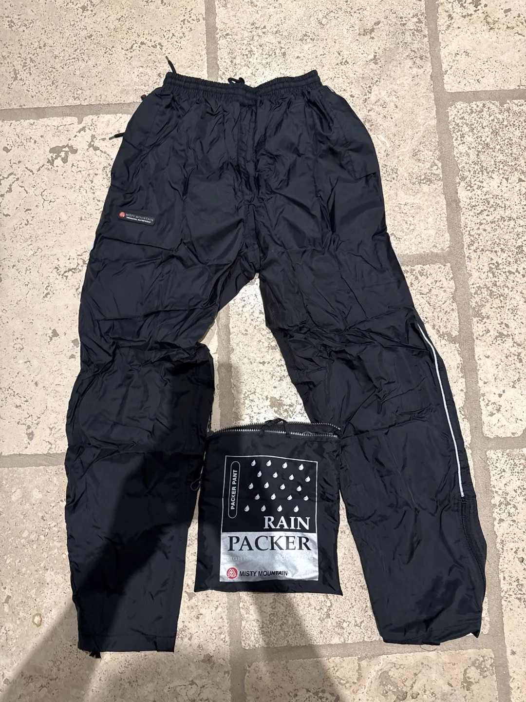 Misty Mountain Rain Packer Pants Youth size S thumbnail