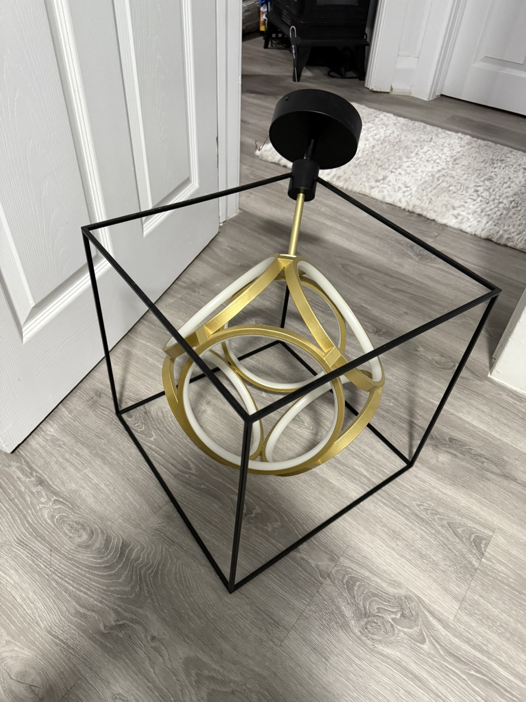 Geometric Hanging Lamp