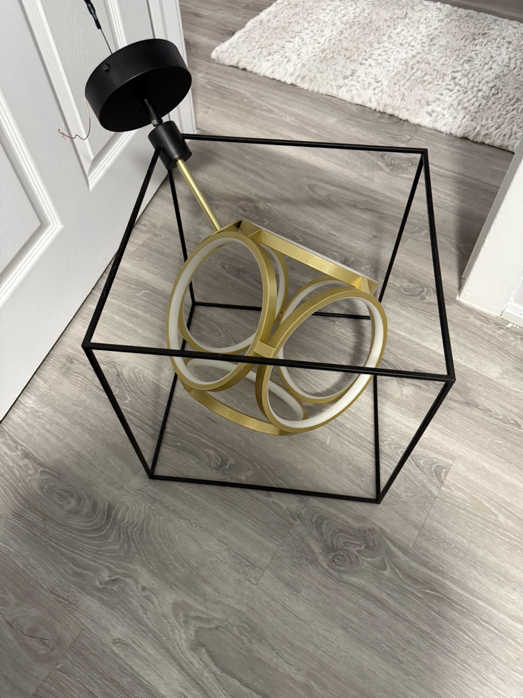 Geometric Hanging Lamp - photo 2
