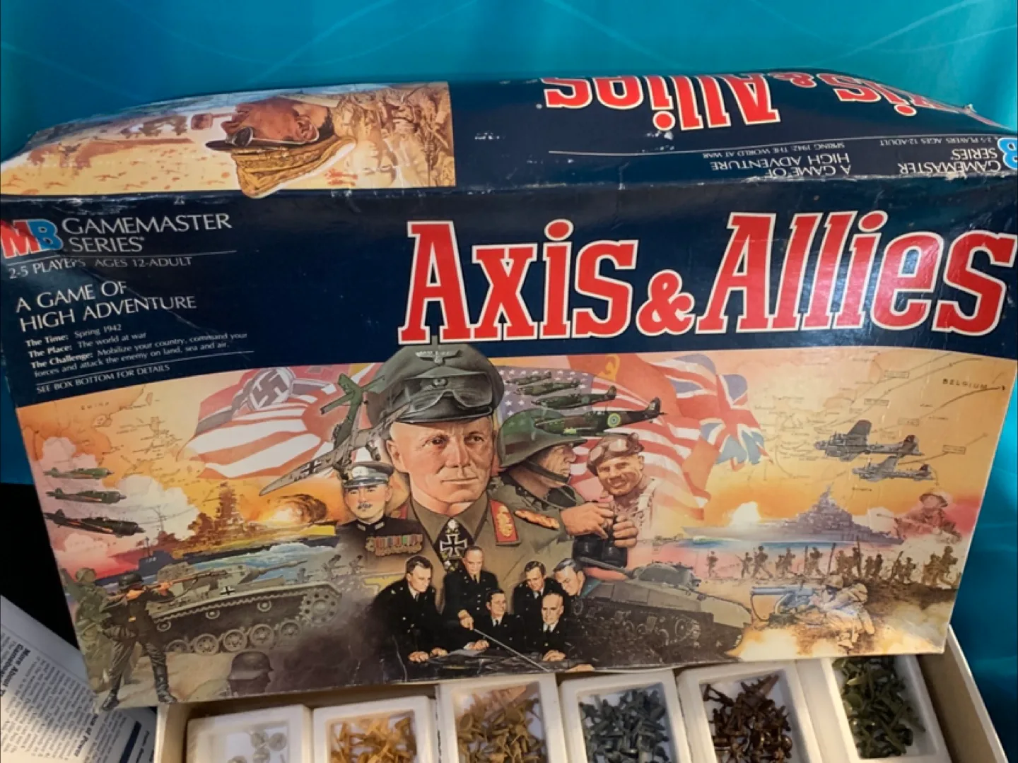 Vintage Axis & Allies Board Game thumbnail