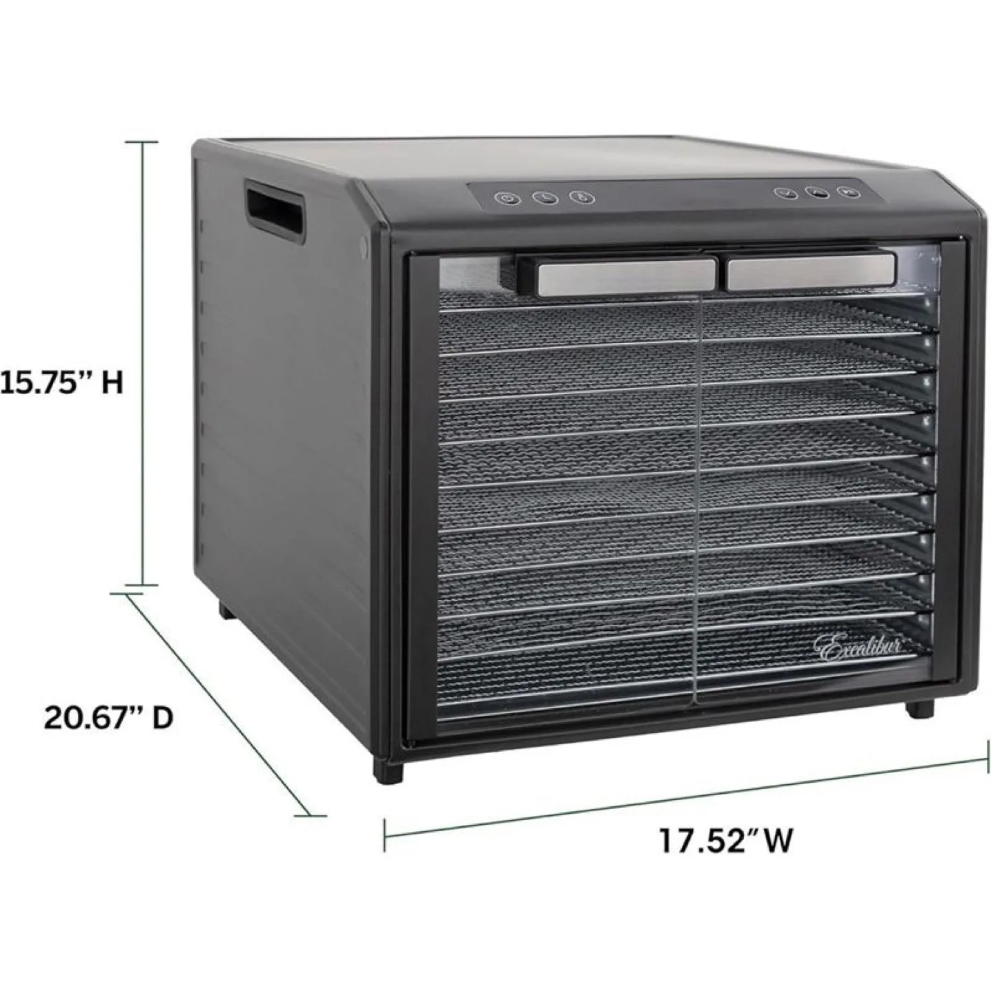Excalibur 10-Tray Digital Food Dehydrator image indicator(2)