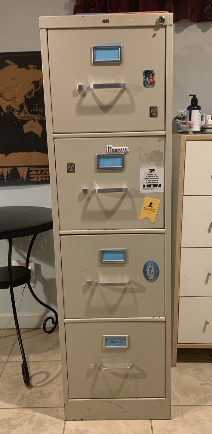 Metal File Cabinet