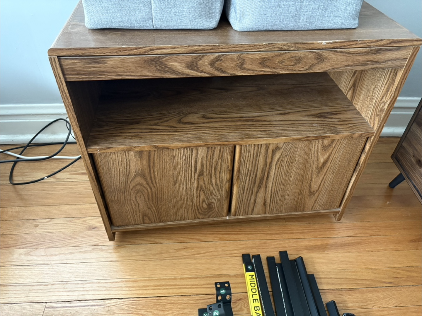 Wooden Media Console