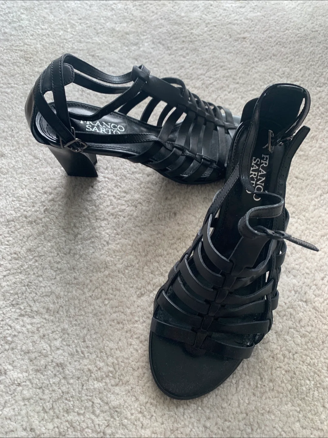 New Franco Sarto Black Heels thumbnail