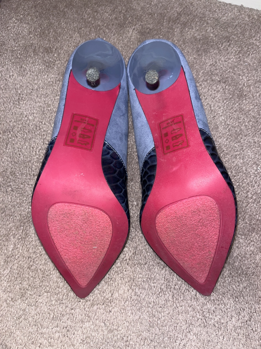 Blue High Heel Stilettos - photo 5