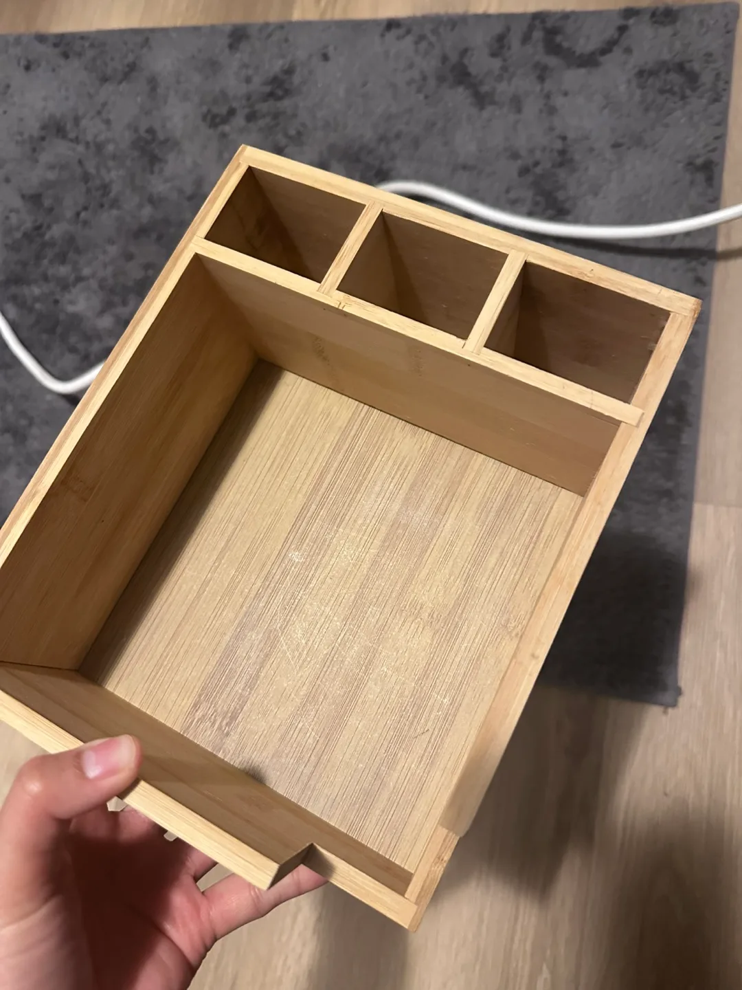Bamboo Desk Organizer thumbnail