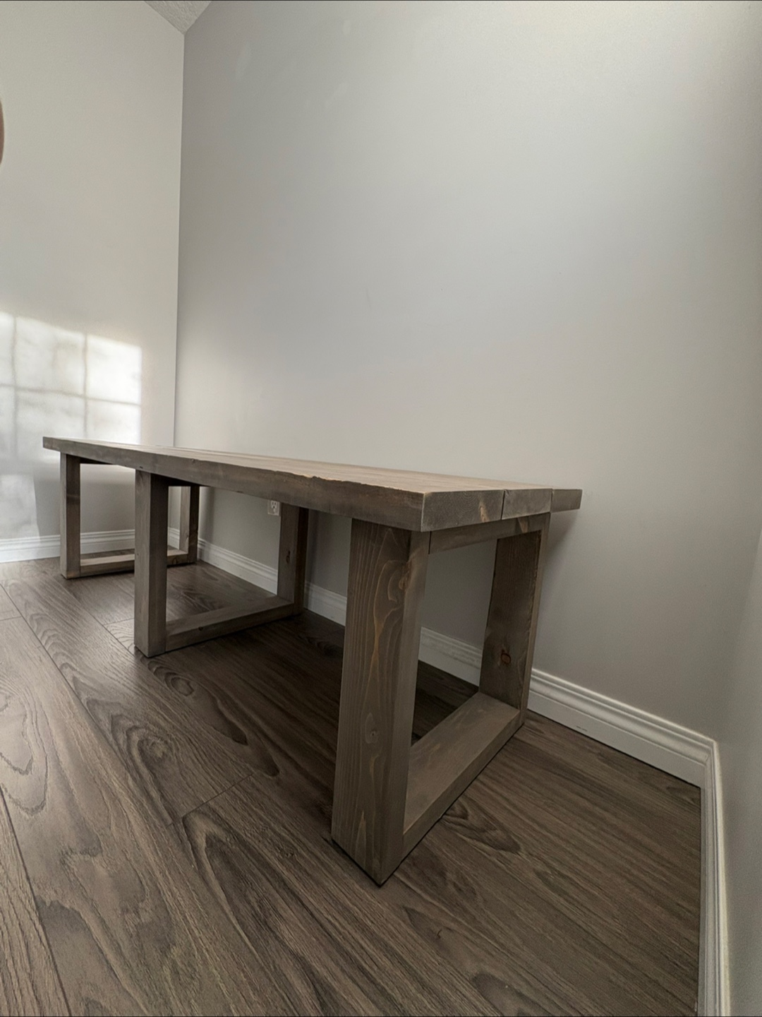 Handmade Wooden Bench - photo 2