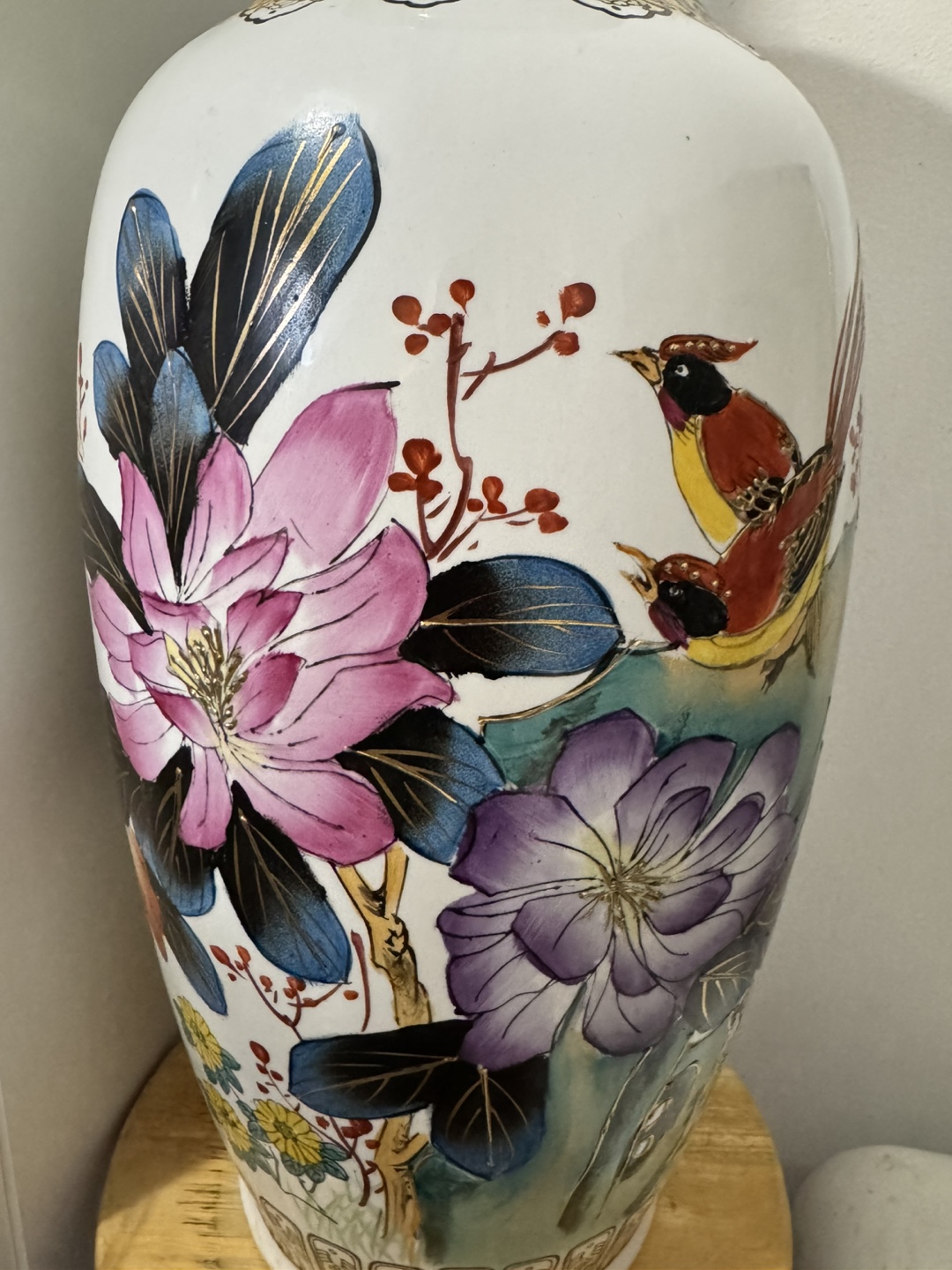 Vintage Large Floral Vase - photo 3