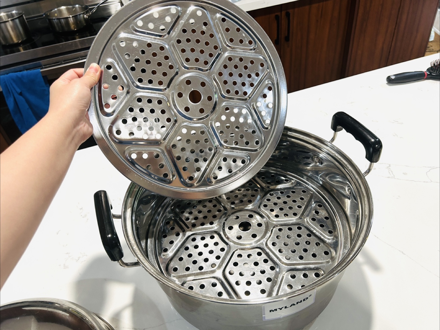 Stainless Steel Steamer Pot - photo 2