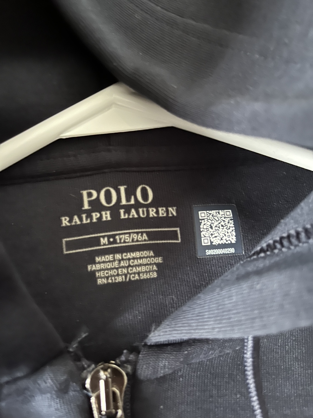 Polo Ralph Lauren Navy Zip-Up Hoodie - photo 2