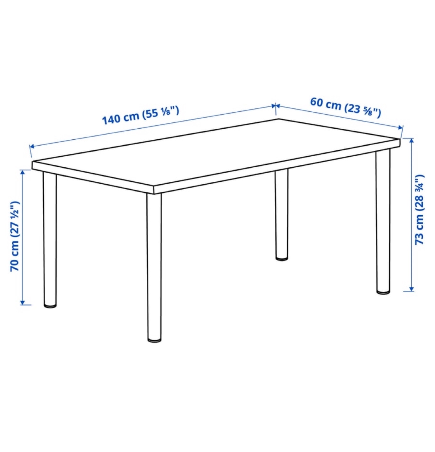 IKEA Study Table/Desk - LAGKAPTEN - photo 2