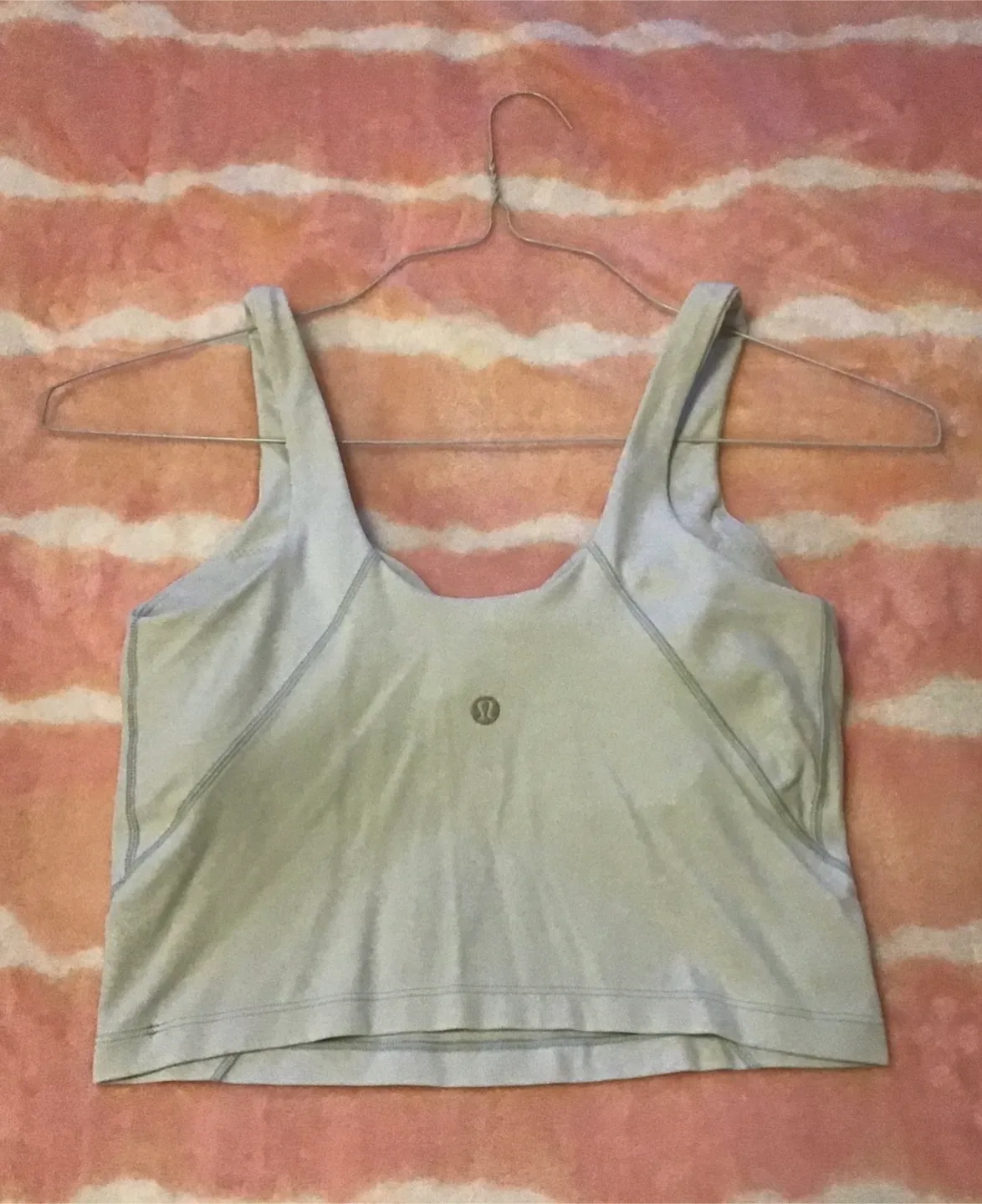 🤩 Lululemon Align Cropped Tank Top Pale Blue image indicator(2)