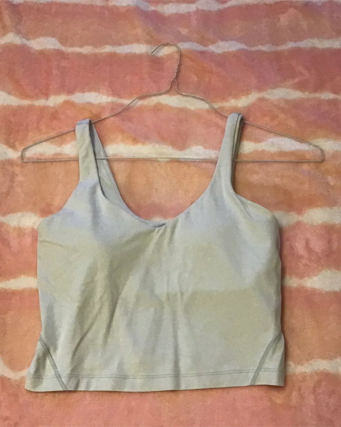 🤩 Lululemon Align Cropped Tank Top Pale Blue thumbnail