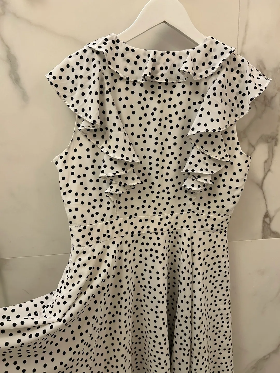 Super Feminine Polka Dot Dress (8) image indicator(4)