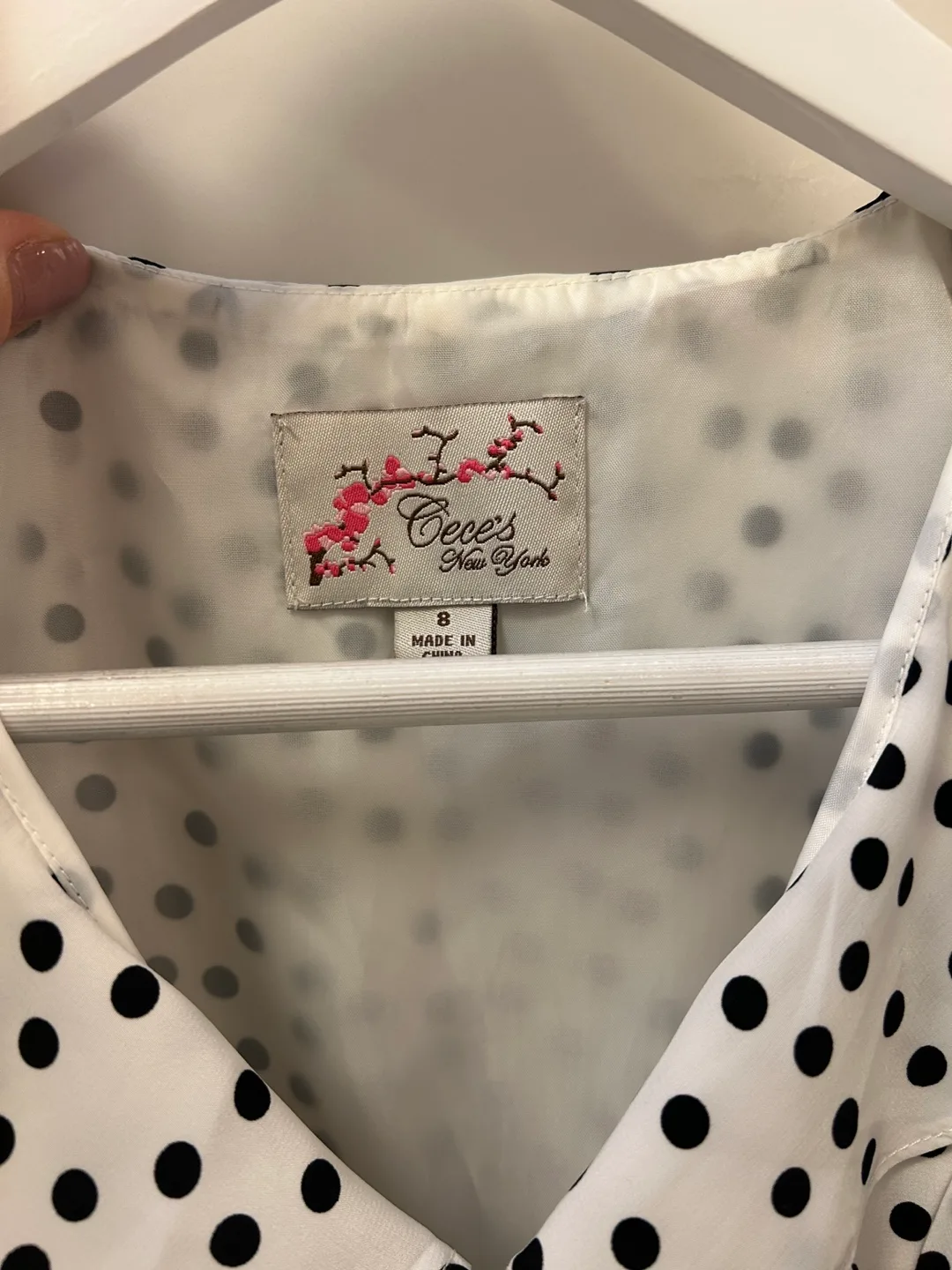 Super Feminine Polka Dot Dress (8) image indicator(2)