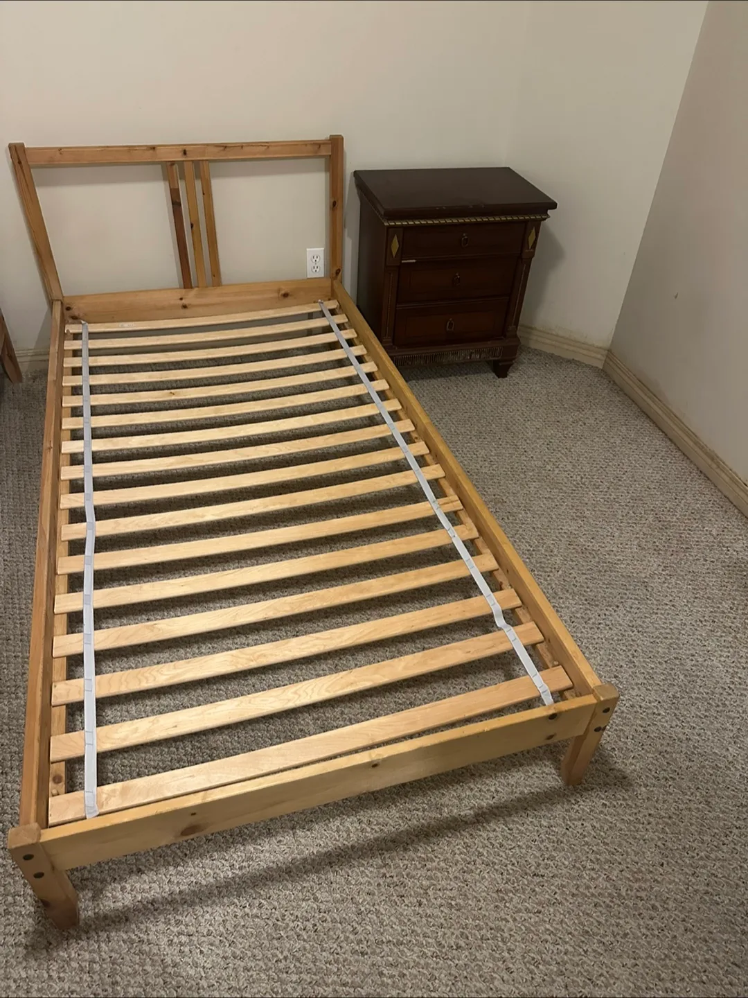 Ikea twin bed frame thumbnail