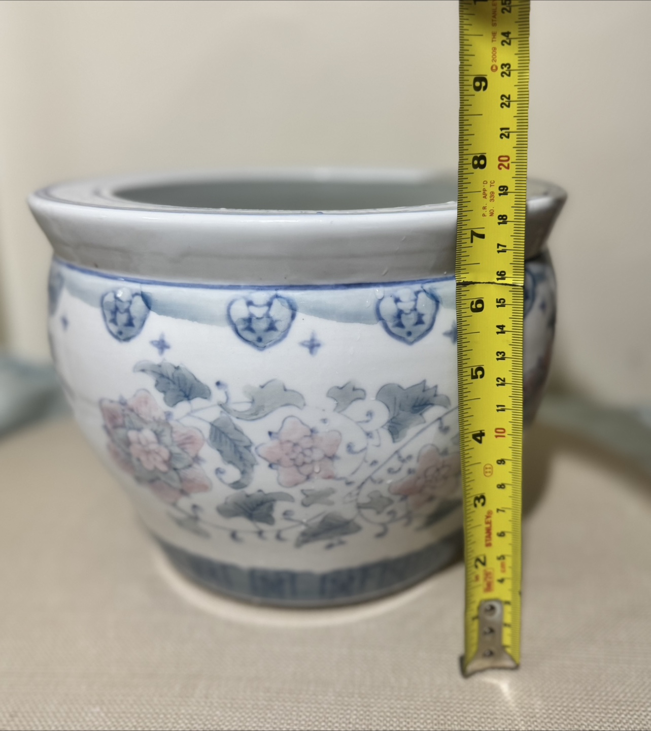 Hand Painted Ceramic Flower Pot - photo 3