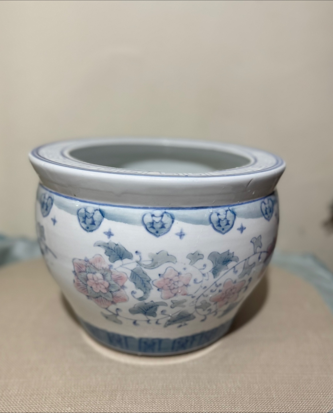 Hand Painted Ceramic Flower Pot - photo 2