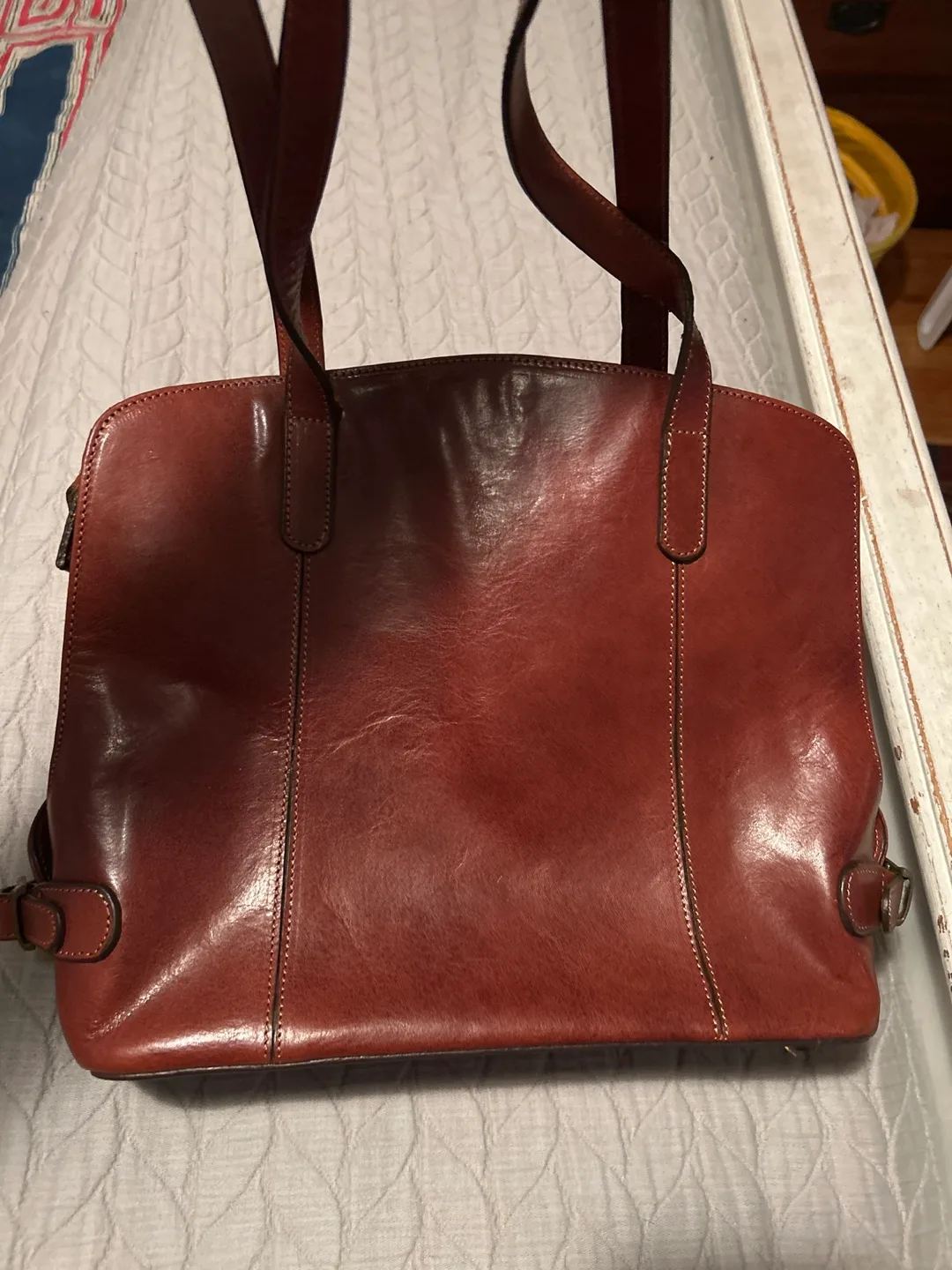 Marco Fabrini - Brown Leather Shoulder Bag image indicator(4)
