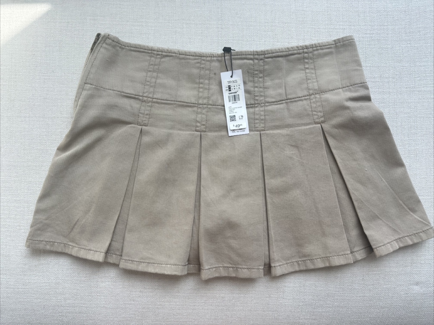 Garage Lexi Pleated Skort Size XS NWT