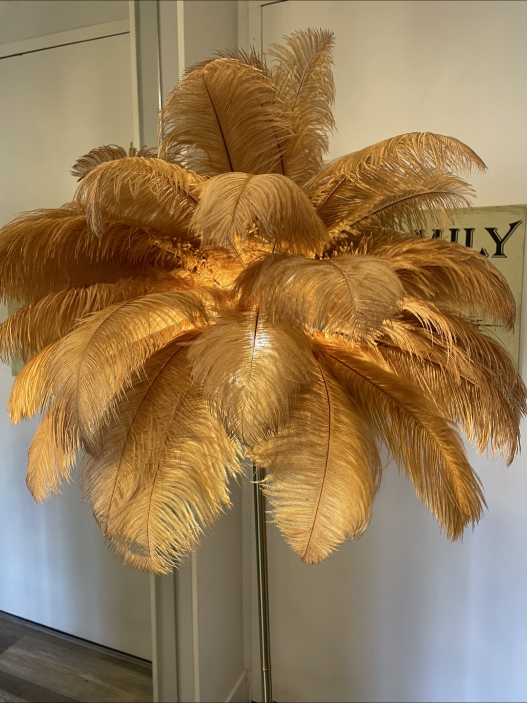 Feather Floor Lamp