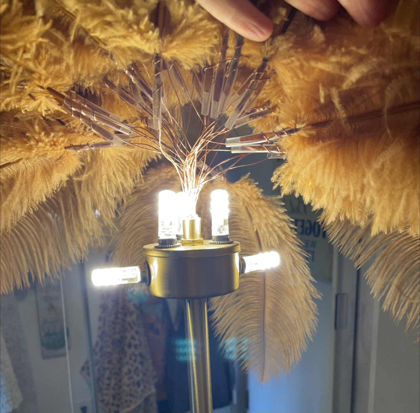 Feather Floor Lamp - photo 3