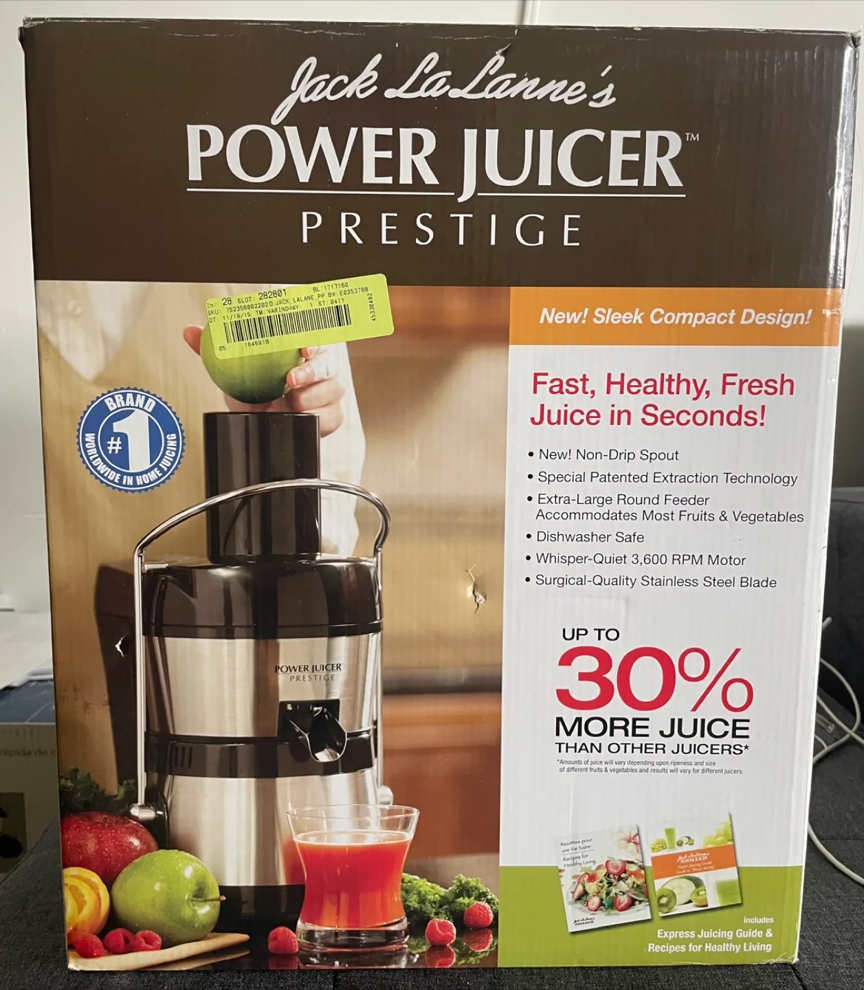 Jack LaLanne's Power Juicer Prestige thumbnail