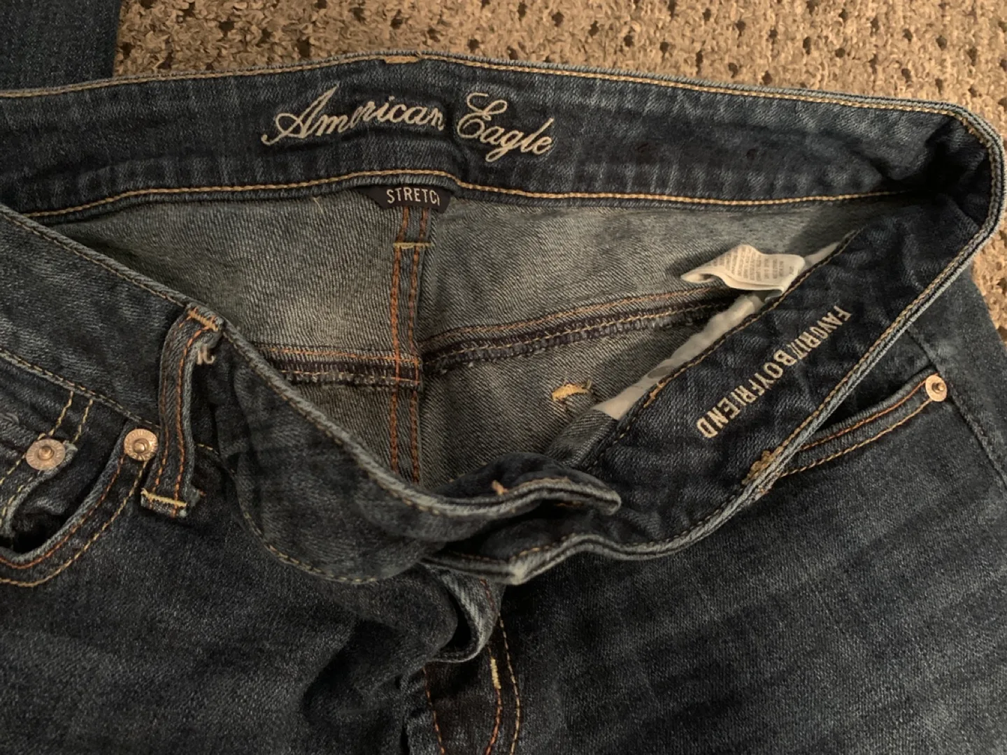American Eagle Favorite Boyfriend Jeans image indicator(3)