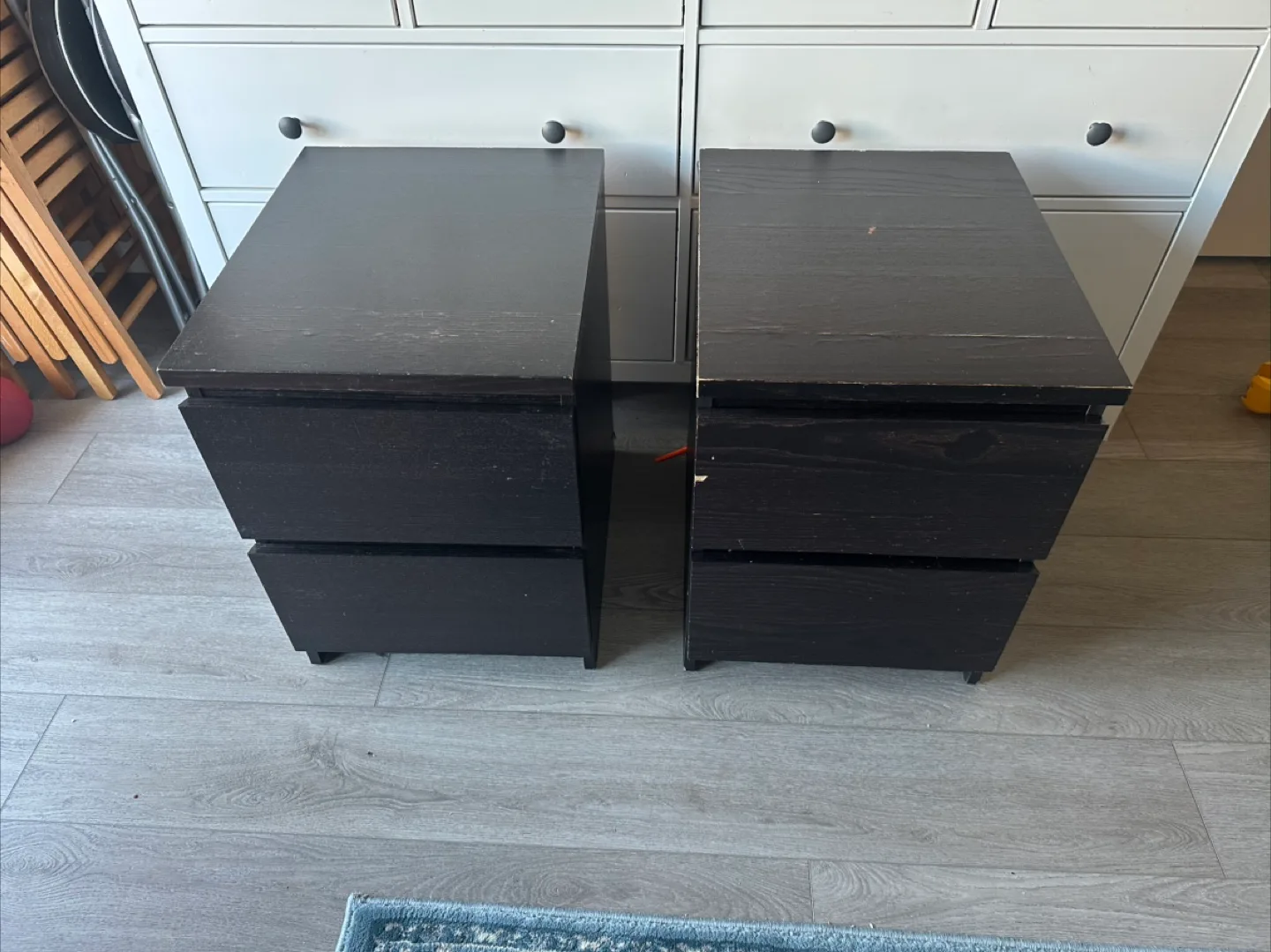 Ikea 2 nightstand thumbnail