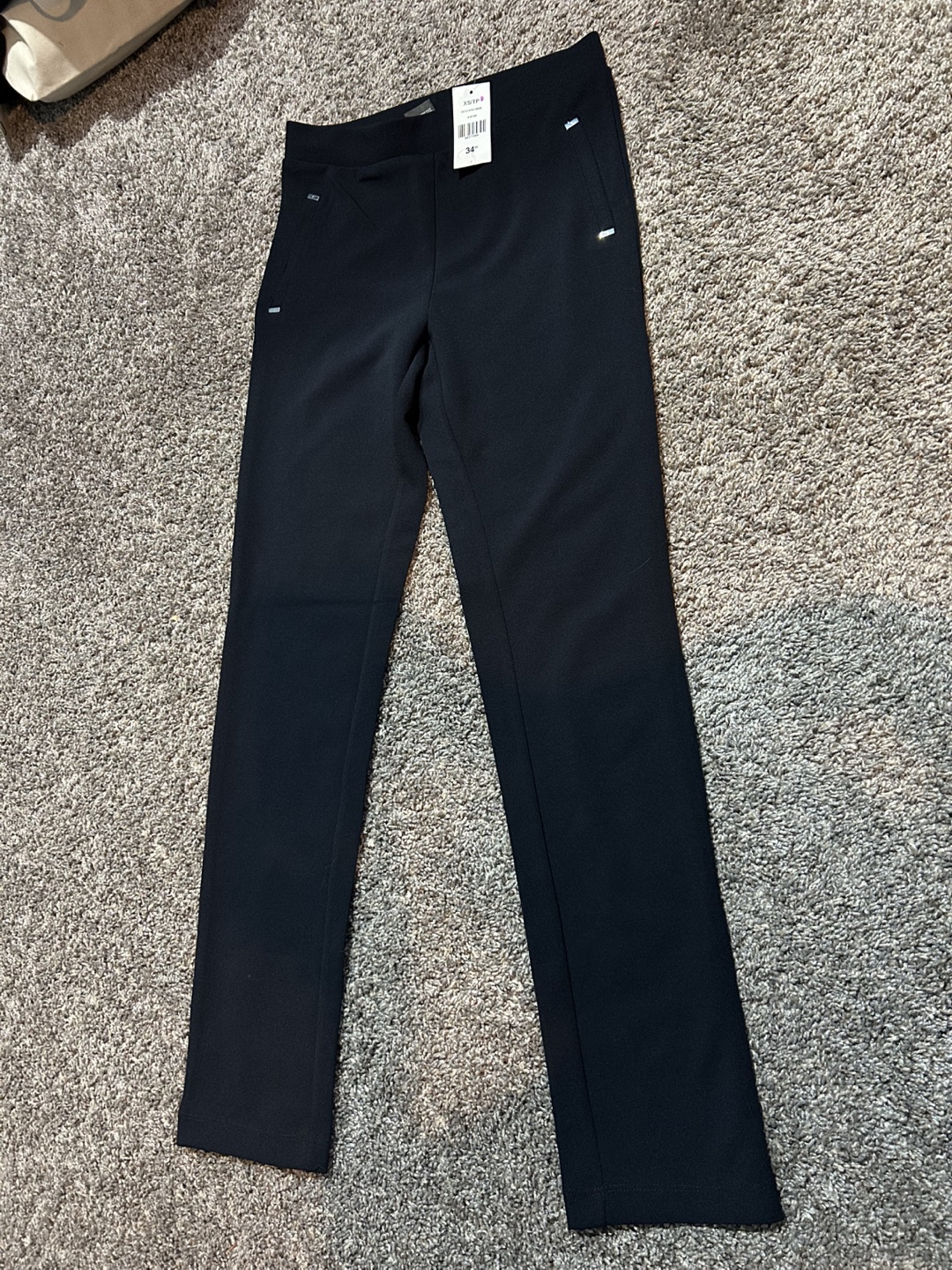 SUZY SHIER Black Pants - XS/TP