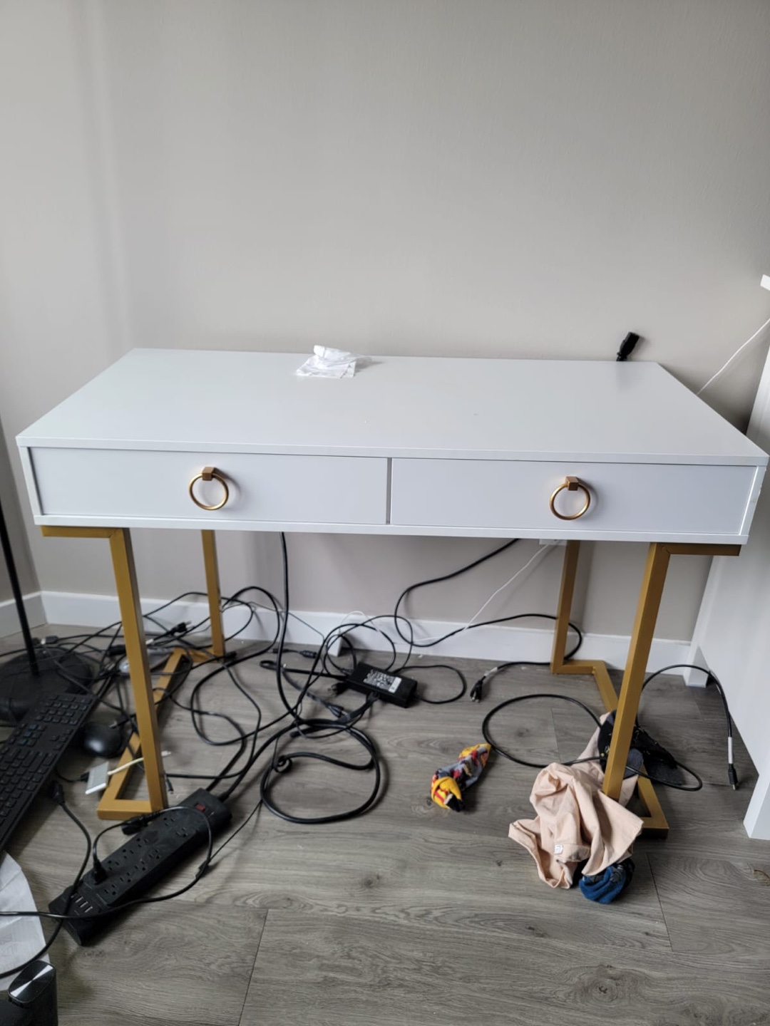Elegant Chair and Desk Set