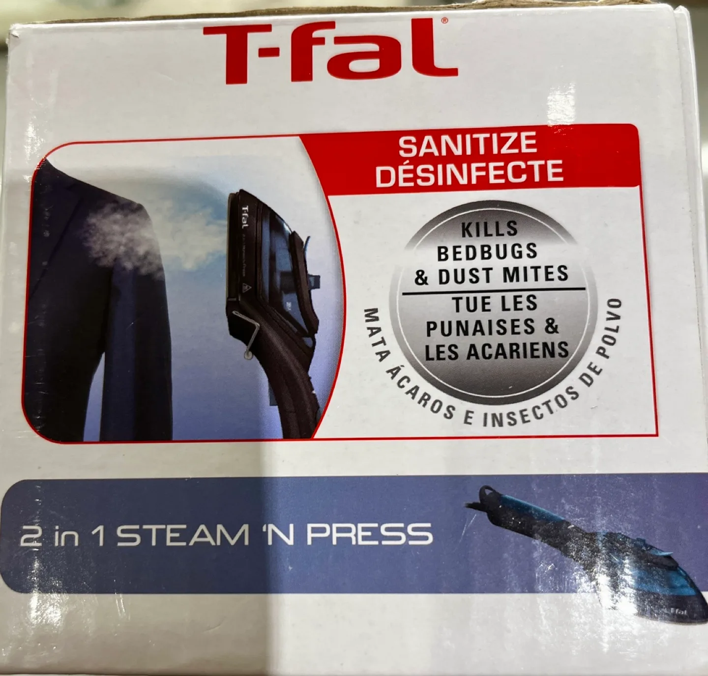 T-fal 2 in 1 Steam 'N Press Iron 💚 image indicator(3)