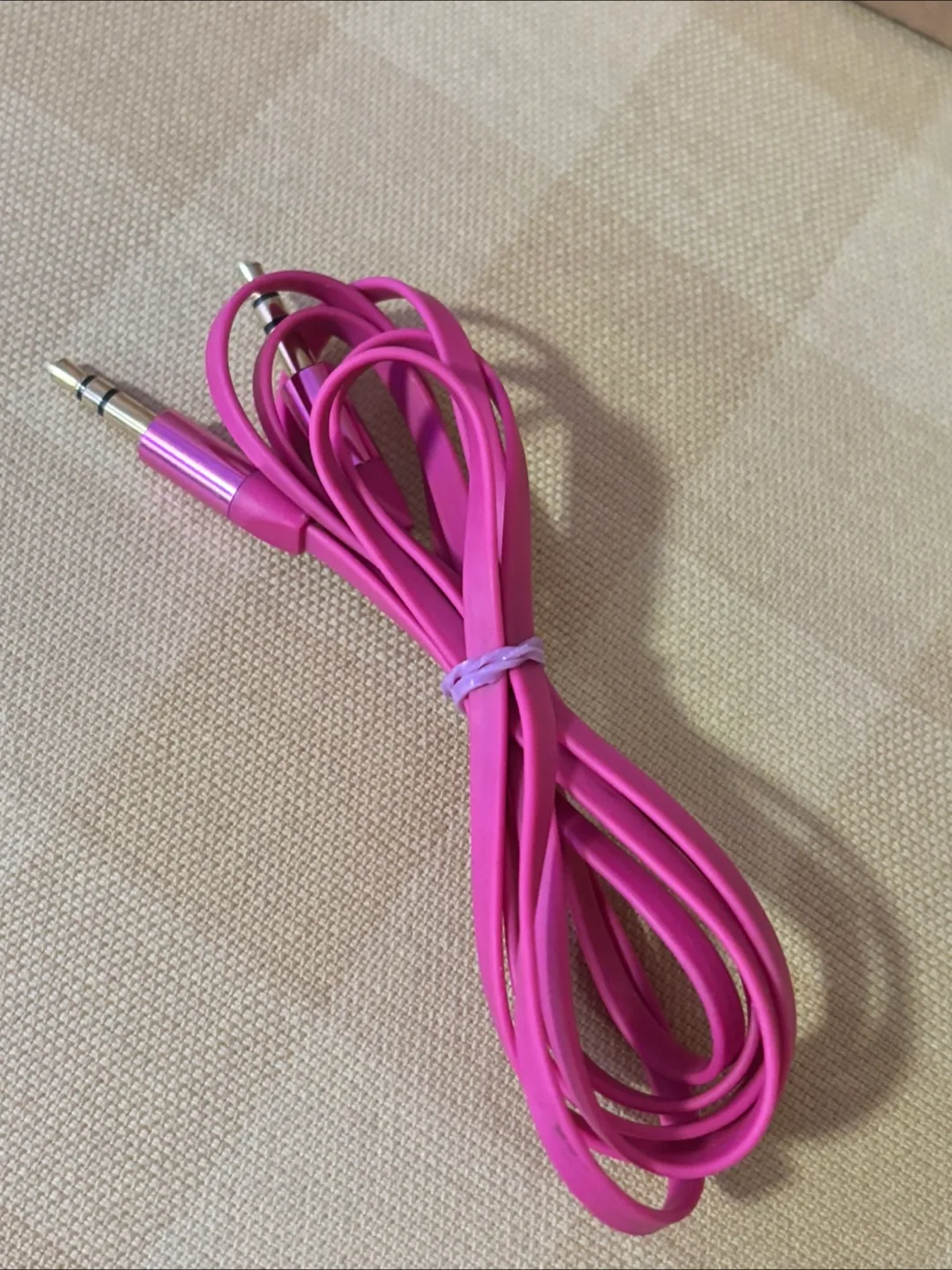 Pink Aux audio Cable thumbnail