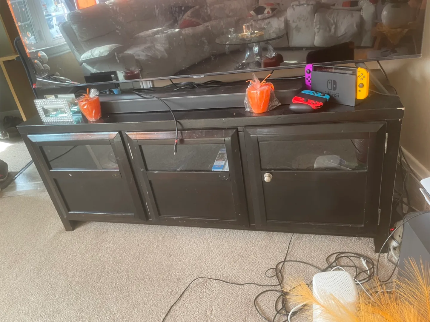 Dark Brown TV Stand thumbnail