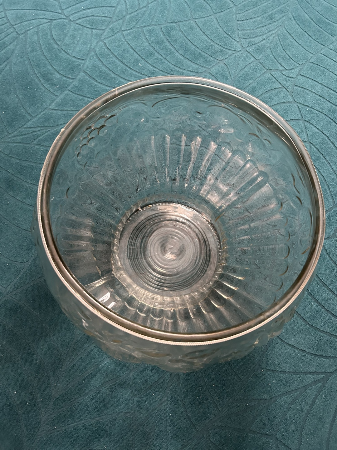 Vintage Glass punch bowl - photo 4