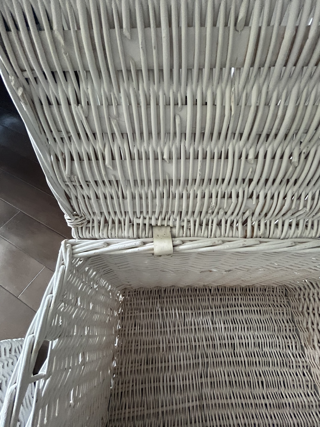 2 Wicker Storage Baskets - photo 2