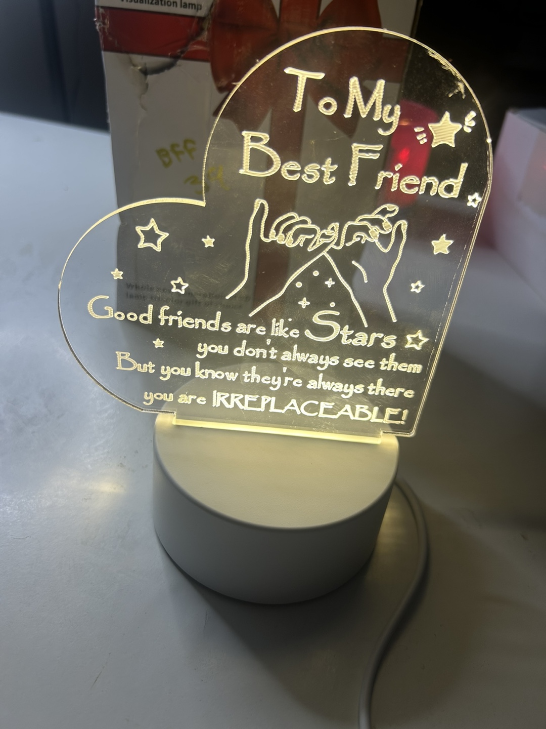 Friendship LED Night Light - photo 4