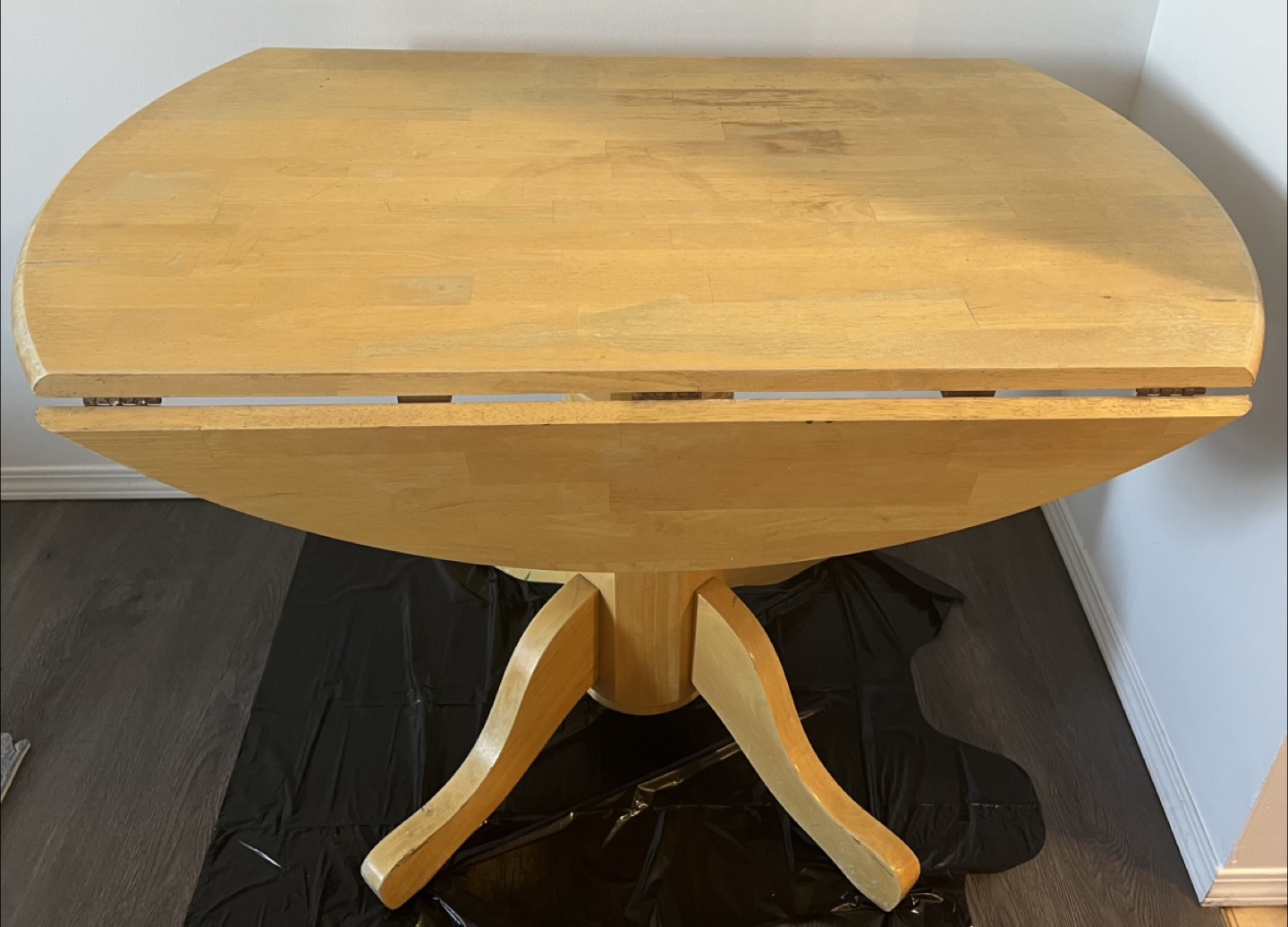 Wooden Drop Leaf Table - photo 2