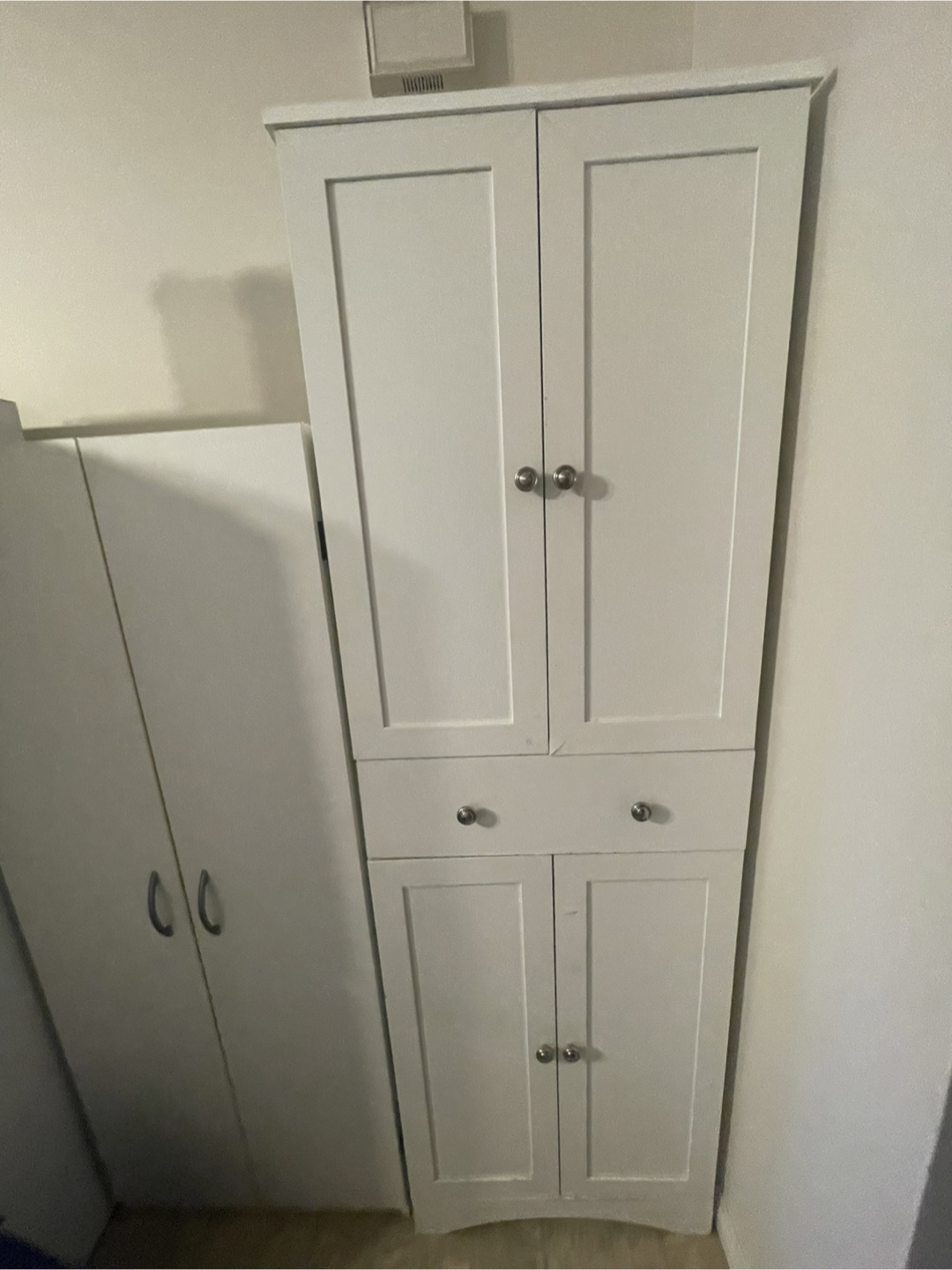 White Storage Cabinet