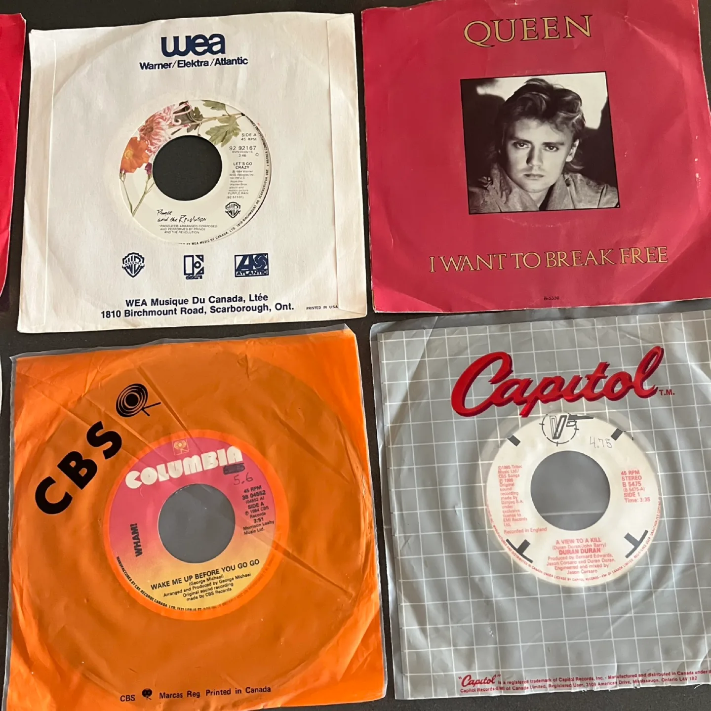 Amazing collection of 45s thumbnail