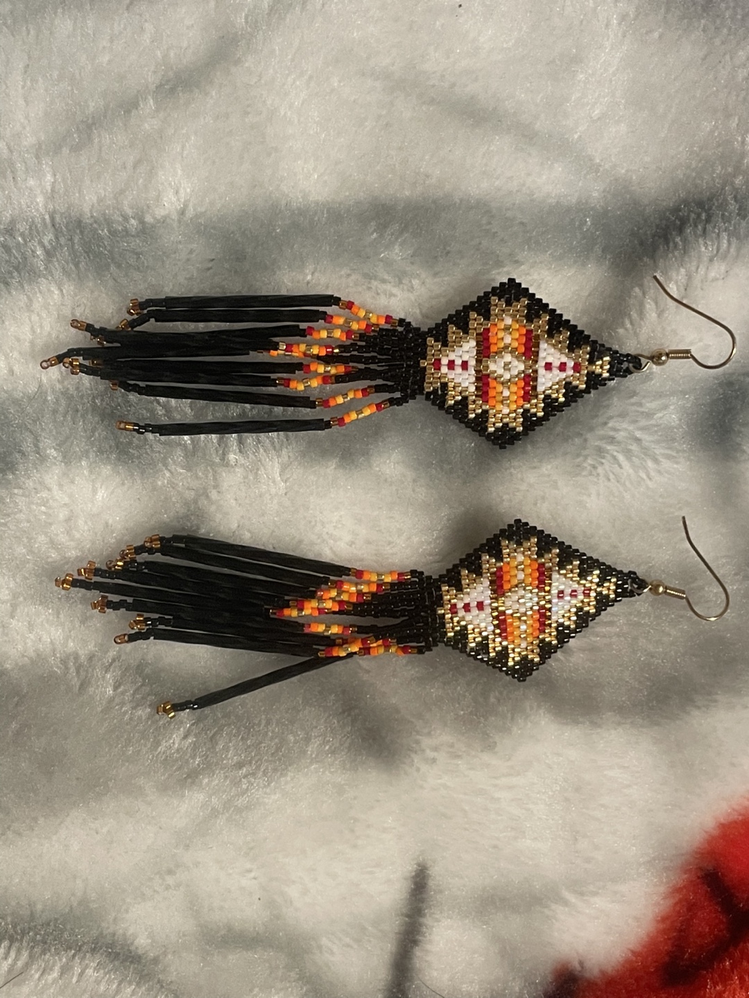 Indigenous Beaded  Earrings