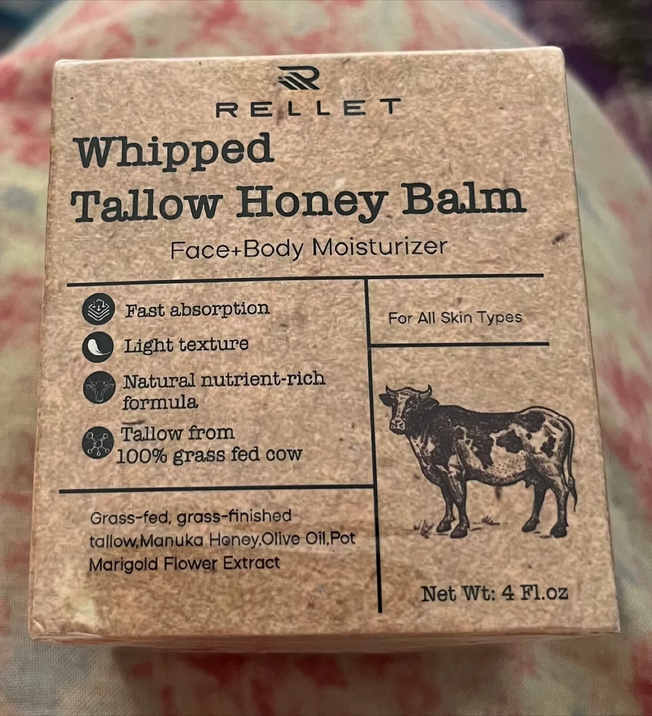 Rellet Whipped Tallow Honey Balm Face+Body Moisturizer thumbnail